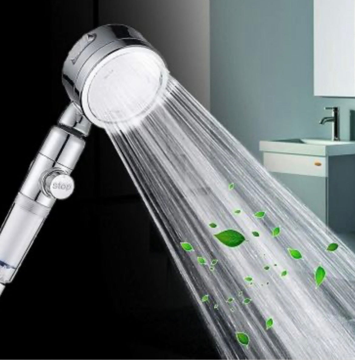 Viral Multi-Stage Filtered Shower Head (KDF-55 + Vitamin C)